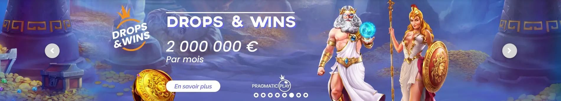 Drop and Wins TIP TOP CASINO
