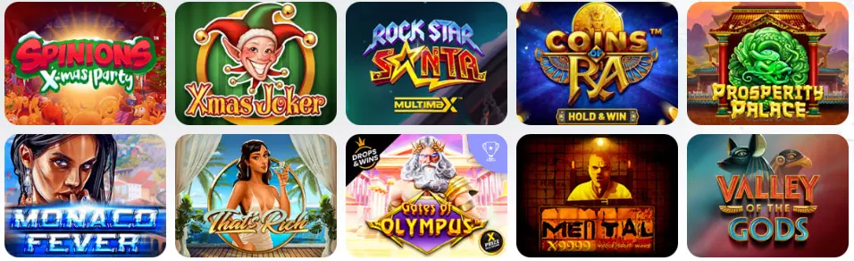 TIP TOP CASINO Machines à sous classiques