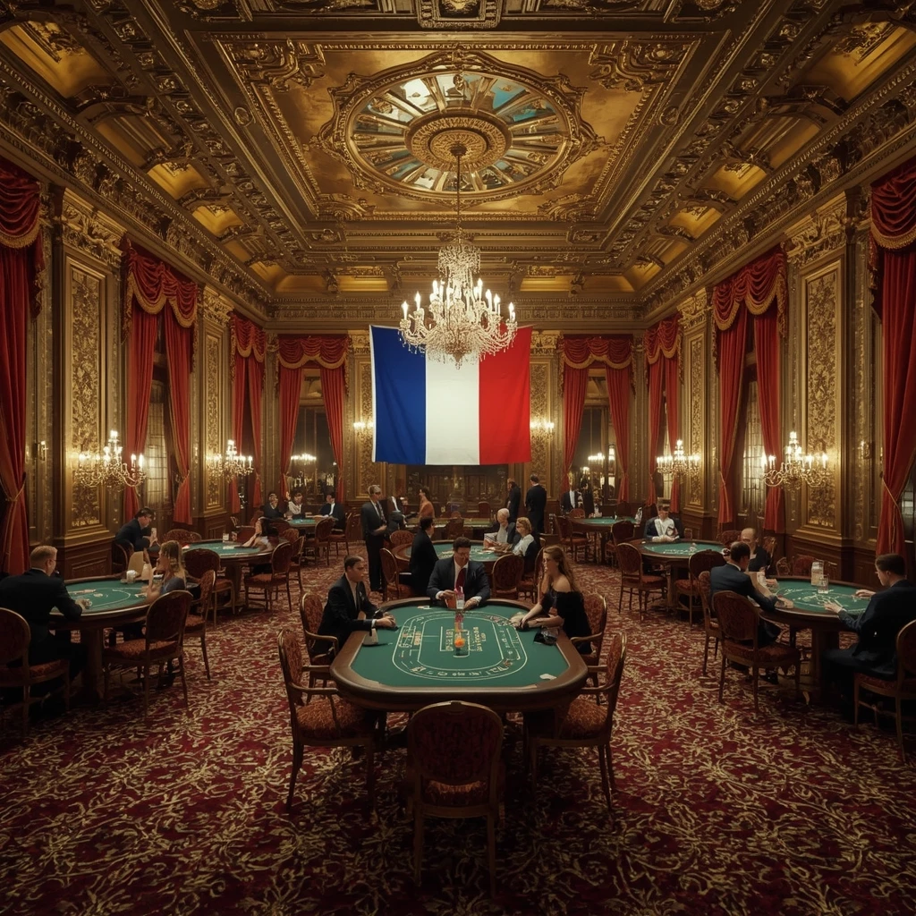 Le casino et le drapeau français TIP TOP CASINO